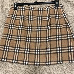 Excellent condition plaid skirt